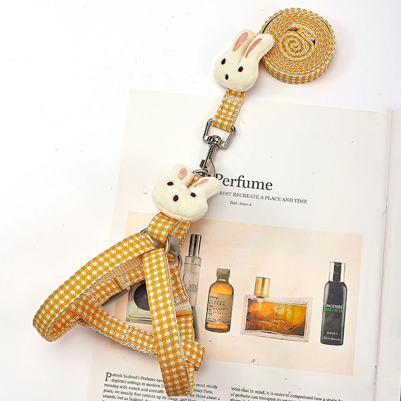 Adjustable Pet Harness and Leash Set for Dogs and Cats - Escape-Proof