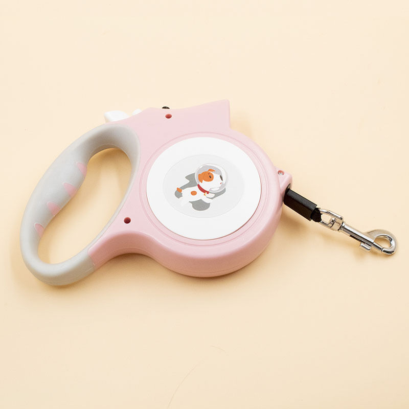 5M Retractable LED Dog Leash with Light for Small Dogs