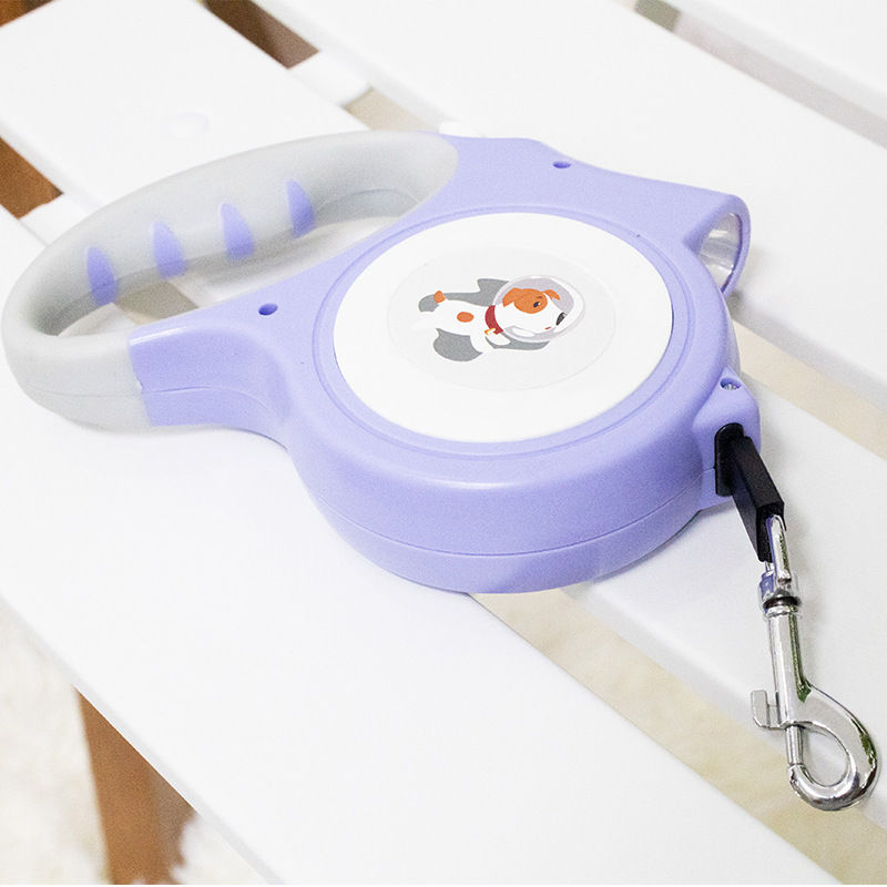 5M Retractable LED Dog Leash with Light for Small Dogs